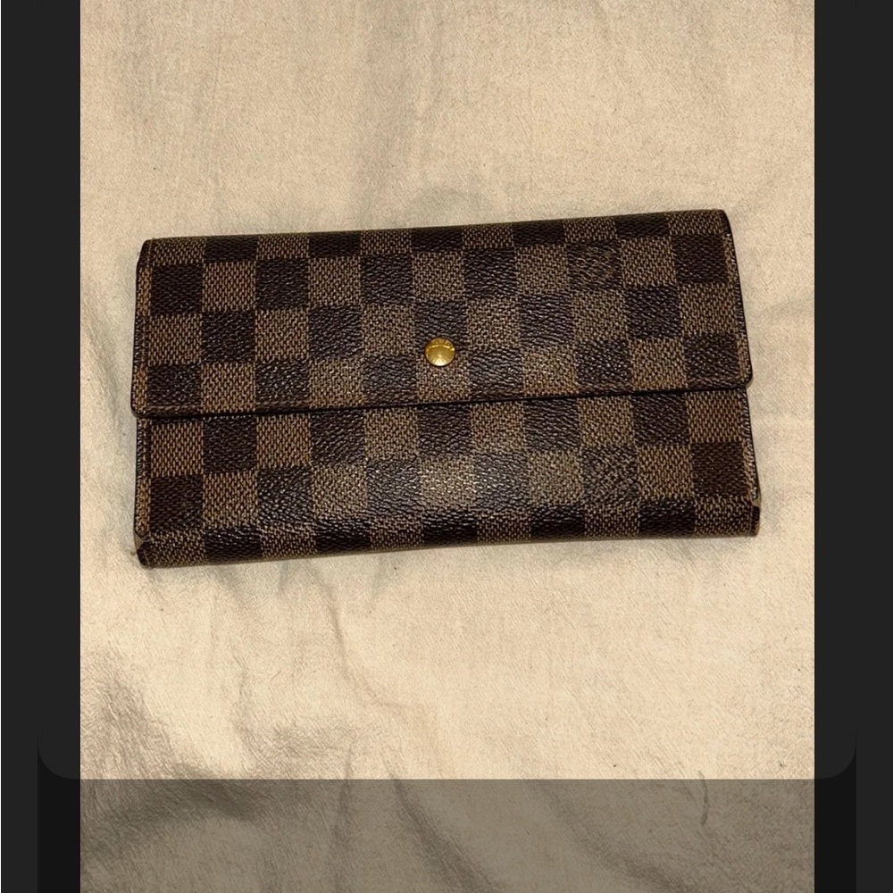 AUTHENTIC LV DAMIER EBENE WALLET